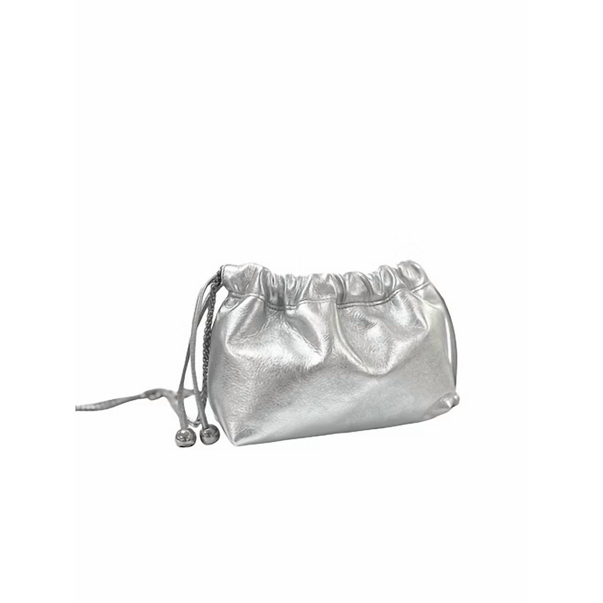 New Ciel Women's Aria Mini Evening Bag In Silver